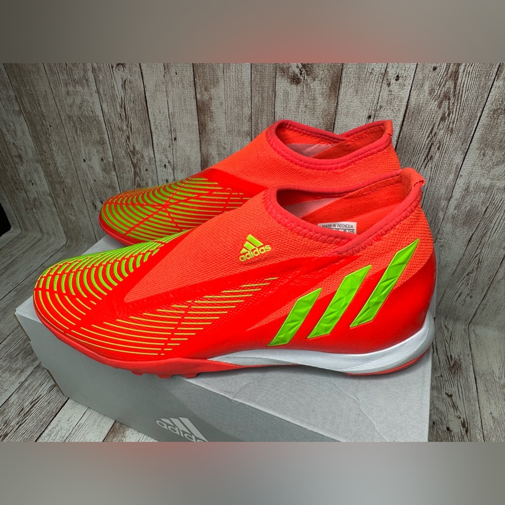 Adidas Predator Edge.3 Laceless Turf Soccer Shoes